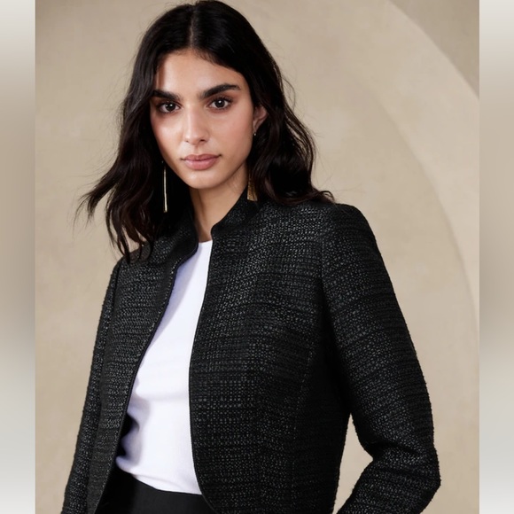 NWT BANANA REPUBLIC APOLLINE CROPPED JACKET